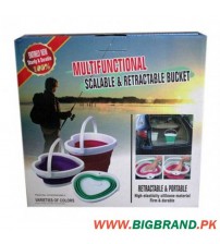 Multifunctional Scalable and Retractable Bucket